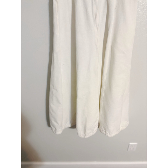 Sea New York Leona Linen Blend Scalloped Midi Dress - Picture 8 of 11